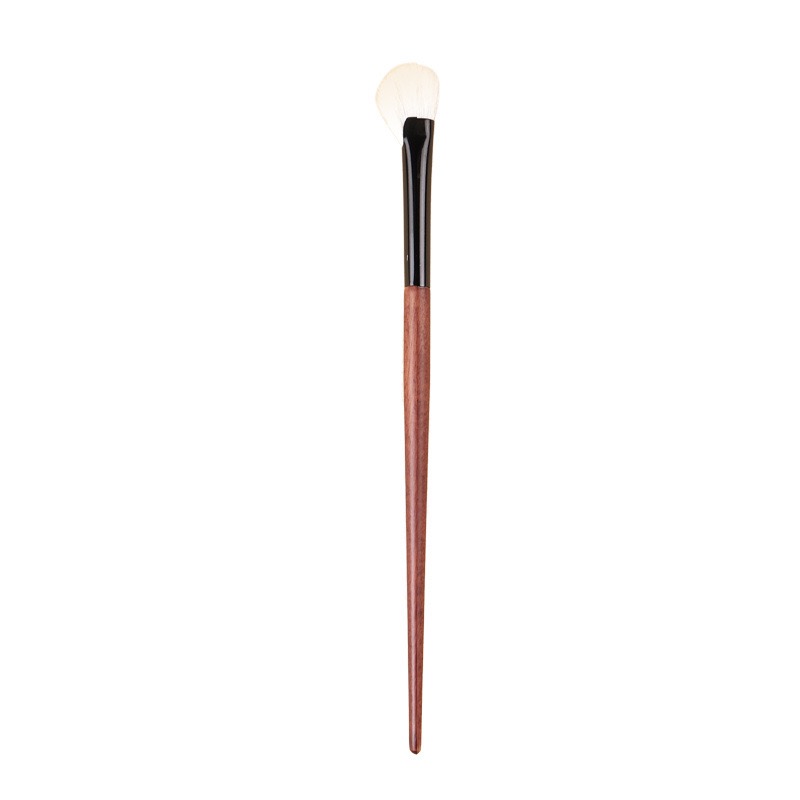 Wood Handle Angled Eye Brush